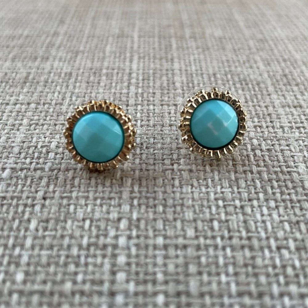 Natasha Women Earrings Stud Lead Free Gold Tone Ladies Earrings Jewelry New - Picture 2 of 11